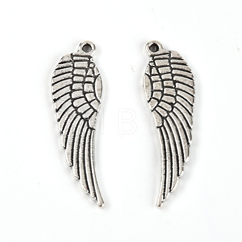 Tibetan Style Alloy Pendants TIBEP-WH0003-06AS-1