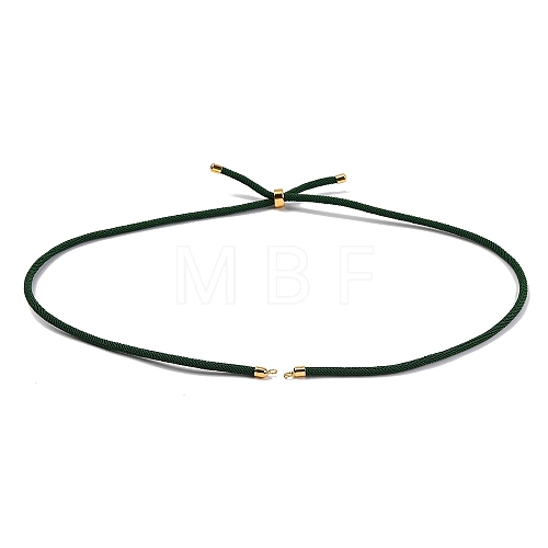 Nylon Cords Necklace Making AJEW-P116-03G-36-1