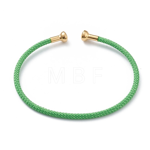 Braided Carbon Steel Wire Bracelet Making MAK-A017-B07-1