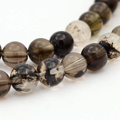 Round Glass Beads Strands G-P070-11-6mm-1