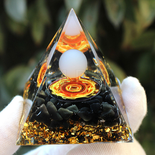 Orgonite Pyramid Resin Energy Generators PW-WG94568-26-1