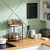 2 Bags Desktop Iron Shower Corner Shelves ODIS-WA0001-31-6