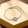 304 Stainless Steel Star Link Bracelets WGF13C4-01-1