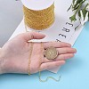 Brass Twisted Chains CHC-Q001-02G-8