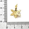 Brass Micro Pave Cubic Zirconia Pendants KK-D295-22G-3