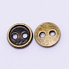 Alloy Mini Buttons PALLOY-WH0076-49B-AB-2