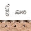 SHEGRACE 304 Stainless Steel S-Hook Clasps SA-CBAF1D5-23P-3