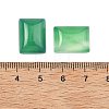 Natural Green Onyx Agate Cabochons G-G350-07B-3