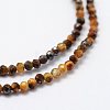 Natural Tiger Eye Beads Strands X-G-K185-13-3