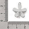UV Plating Alloy Crystal Rhinestone Pendants RB-CBAD37D-14P-3