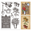 Custom PVC Plastic Clear Stamps DIY-WH0448-0543-1