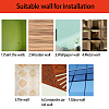 CREATCABIN Acrylic Mirror Wall Stickers Decal DIY-CN0001-13B-E-3