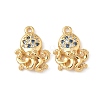 Brass Micro Pave Cubic Zirconia Charms X-KK-C099-01I-G-1