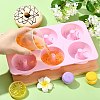 2Pcs 2 Colors Donut Baking Silicone Molds ST-CJ0043-081-5