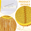 Polyester Tassel Epaulettes AJEW-WH0481-519C-01-4