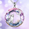 Alloy Pendant Necklaces PW-WGBDB2F-01-3