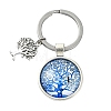 Alloy Glass Keychains KEYC-YW00008-11-1