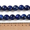 Natural Dragon Veins Agate(Dyed & Heated) Beads Strands G-K390-A-01-5