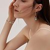 40Pcs 10 Colors Real 18K Gold Plated Plated Brass Enamel Beads KK-NB0001-45-7