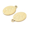 Ion Plating(IP) 316L Surgical Stainless Steel Pendants STAS-Q247-14G-2