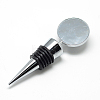 Zinc Alloy Wine Bottle Stoppers Cabochon Settings LS-MAK-R022-02-1