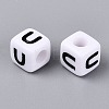 Opaque Acrylic Beads SACR-N020-04A-U-2