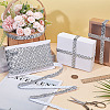 Sparkle Polyester Wavy Lace Trim Ribbon OCOR-WH0082-563A-4
