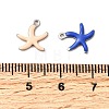 304 Stainless Steel Enamel Charms STAS-Q363-14D-P-3