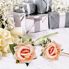 2Pcs 2 Style Cloth Flower Boutonniere Brooch AJEW-CP0001-58C-6