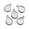 Natural Quartz Crystal Faceted Pendants G-U019-05P-03-1
