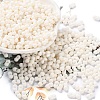 Rubberized Style Glass Seed Beads SEED-Z003-01J-1