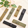 6Pcs 3 Colors Nylon Tactical Molle Straps DIY-BC0009-29-5