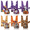 60Pcs 2 Styles Rabbit Shaped Halloween Candy Plastic Bags ABAG-FS0001-06-2