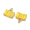 304 Stainless Steel Enamel Pendants STAS-L316-04G-02-2