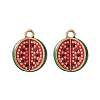 2Pcs Brass Enamel Charms KK-YW0001-73-1