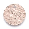 Ion Plating(IP) 304 Stainless Steel Charms STAS-M228-C01-RG-2