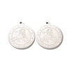 Non-Tarnish 304 Stainless Steel Pendants LS-STAS-A074-03J-P-2