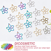 18Pcs 3 Colors Stainless Steel Pendants STAS-DC0012-45-3