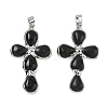 Natural Obsidian Pendants GG-CBA9F30-02P-15-1