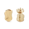 PVD Vacuum Plating 304 Stainless Steel Stud Earrings for Women EJEW-A048-46I-G-2