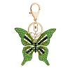 Zinc Alloy Rhinestone Keychain PW-WG5458F-03-2