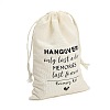 Cloth Hangover Kit Party Favor Drawstring Bags ABAG-A012-05A-03-3