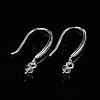 925 Sterling Silver Earring Hooks X-STER-E062-02S-5