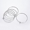 Brass Wine Glass Charm Rings Hoop Earrings X-EC067-4NF-1