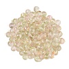 Frosted Baking Painted Glass Beads DGLA-N005-8mm-02-2