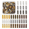 Kissitty 120 Sets 12 Styles Brass Screw Clasps KK-KS0001-24-11