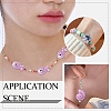 40Pcs 8 Styles Handmade Porcelain Beads PORC-YW0001-80-6