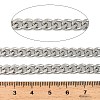 Titanium Steel Curb Chains CHS-G040-02P-3