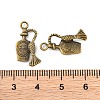 Tibetan Style Alloy Liquor Bottle Pendants X-TIBEP-A100796-AB-LF-2