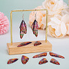 Transparent Resin Wing Pendants Set RESI-TAC0021-01C-6